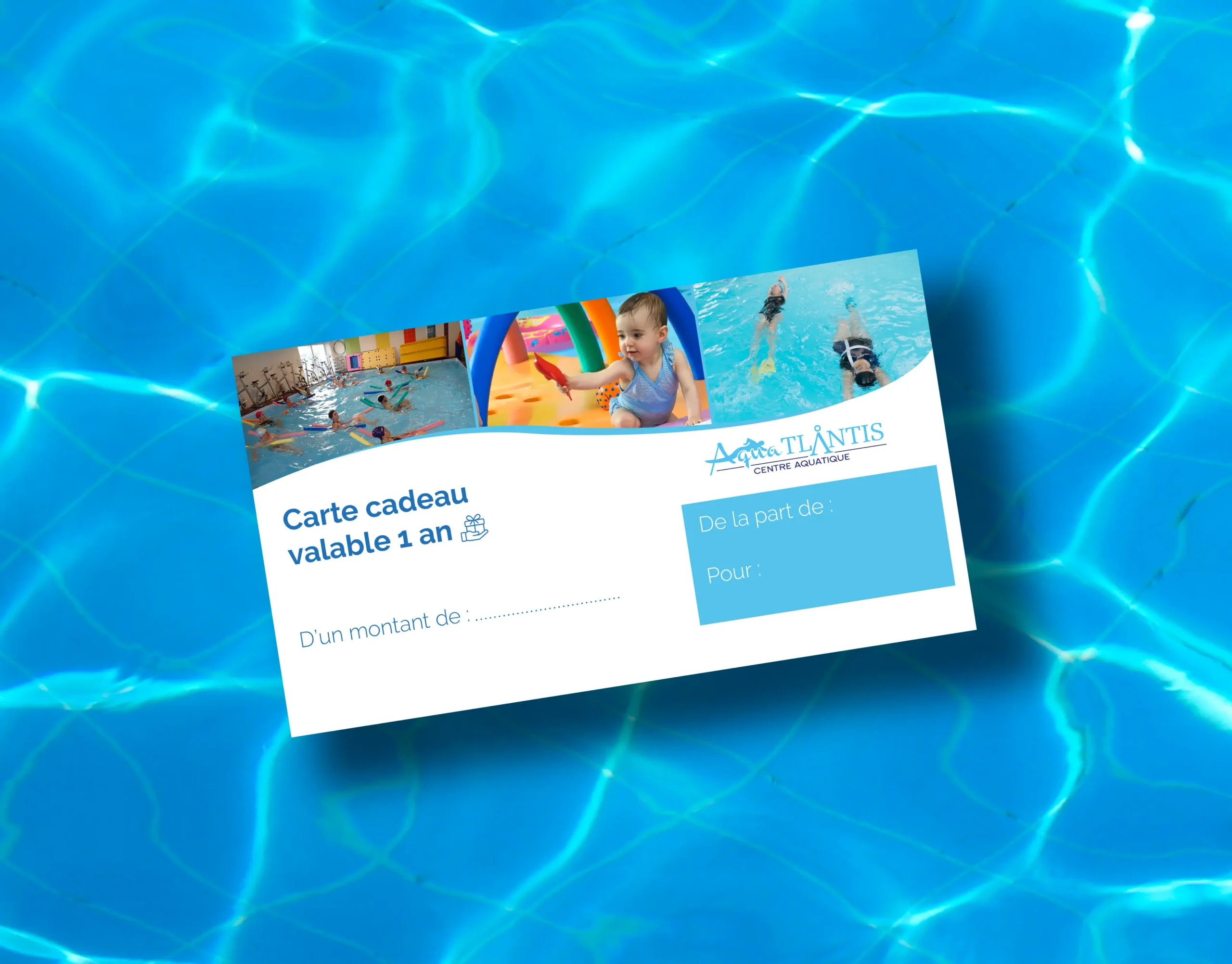 Carte cadeau Aqua'tlantis